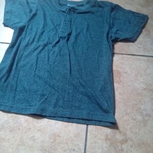 Dark Gray Henley Shirt